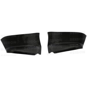 Buy Seibon carbon fiber rear bumper lip for Evo X, part RL0809MITEVOX-OE. Shop the glossy OEM-style rear lip for 2008–2015 Mitsubishi Evolution X.