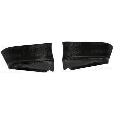 Buy Seibon carbon fiber rear bumper lip for Evo X, part RL0809MITEVOX-OE. Shop the glossy OEM-style rear lip for 2008–2015 Mitsubishi Evolution X.