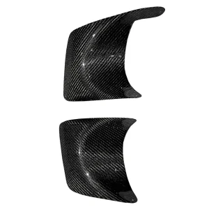 Buy Evo X exhaust shield by Rexpeed for your Mitsubishi Evolution X, Shop a real carbon fiber bumper heat shield, sold as a pair, online.