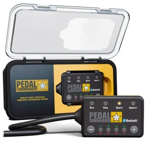 Buy the Pedal Commander Evo X Throttle Controller, Customize Mitsubishi Evolution X accelerator response with four modes and 36 settings.