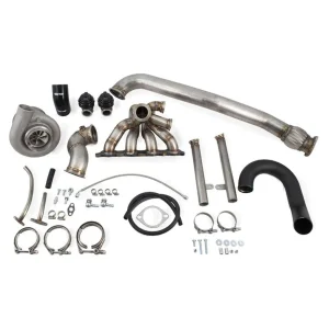 Buy the ETS forward facing kit for your 2003–2006 Mitsubishi Evo 8/9, Compare turbo options and flange configurations before ordering online.