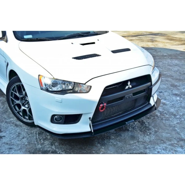 Maxton Design Front Racing Splitter V.2 for Mitsubishi Lancer Evolution X - Image 4