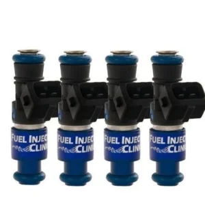 Buy FIC 1650cc high-Z injectors for the 2008–2015 Mitsubishi Evo X, Ideal for high-power gasoline and E85 performance builds.