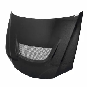 Buy Seibon carbon fiber hood for Evo 8 and Evo 9, Shop the glossy OEM-style hood for 2003–2006 Mitsubishi Lancer Evolution VIII and IX.