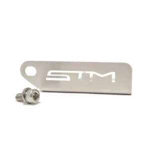 Buy the STM Cam Position Sensor Heat Shield for Evo 4-9, Help protect your Mitsubishi Evo IV–IX cam sensor from direct exhaust manifold heat.
