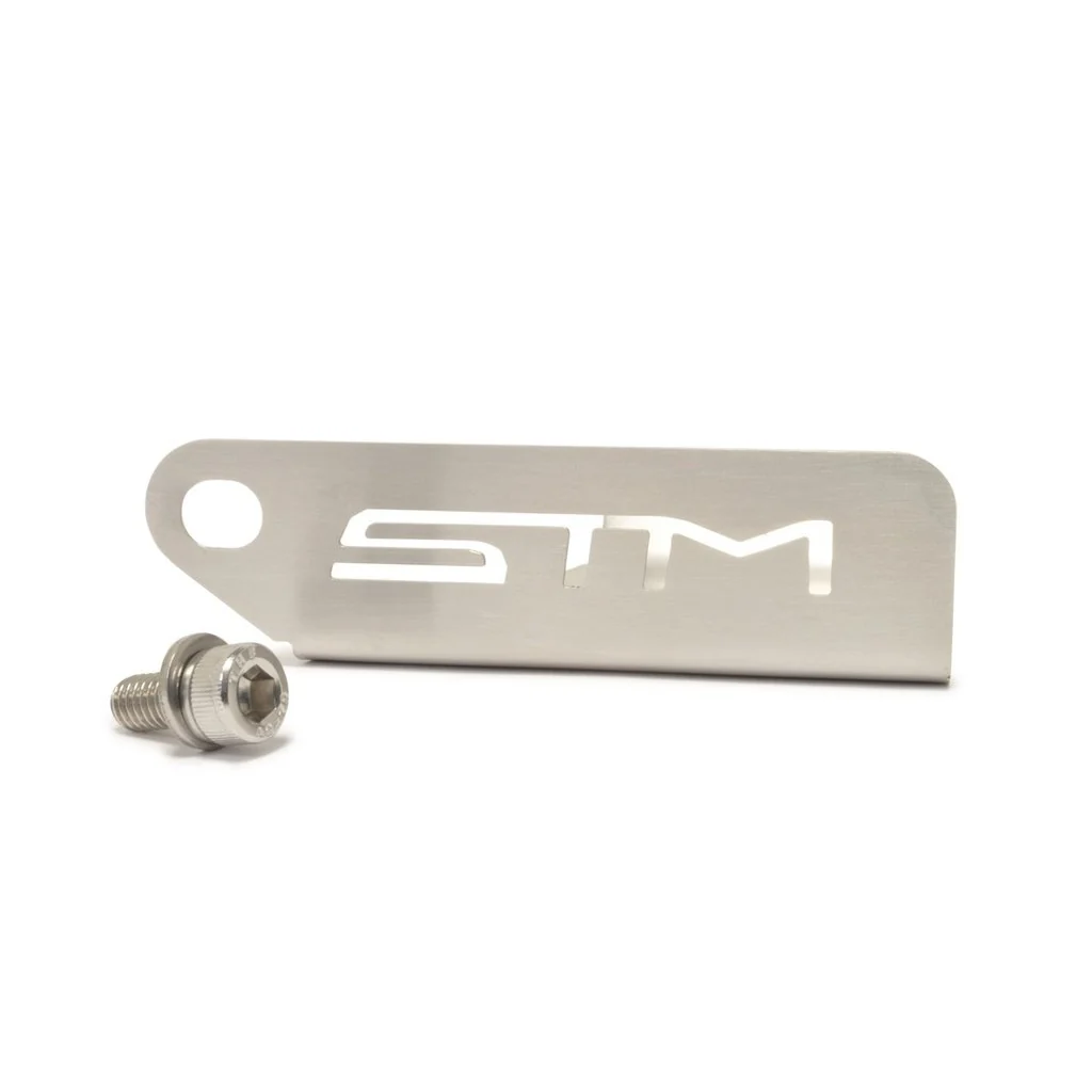 Buy the STM Cam Position Sensor Heat Shield for Evo 4-9, Help protect your Mitsubishi Evo IV–IX cam sensor from direct exhaust manifold heat.