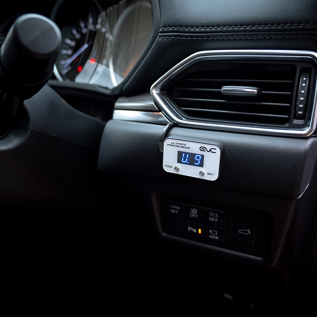 Buy the EVC Evo X Throttle Controller for your Mitsubishi Evolution X, Customize pedal response with four driving modes and 20 settings.